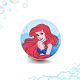Handmade Pine Wood Ariel Mermaid Knob for Kids Furniture